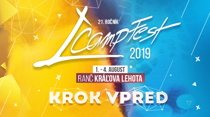 Slovenskí účinkujúci na na festivale CampFest 2019