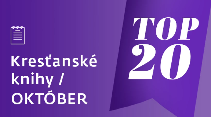 Top 20 kresťanské knihy na Slovensku - október 2019