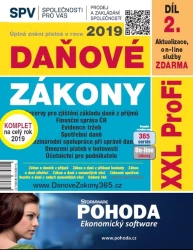 Daňové zákony 2019 ČR XXL ProFi (díl druhý, vydání 1.2)