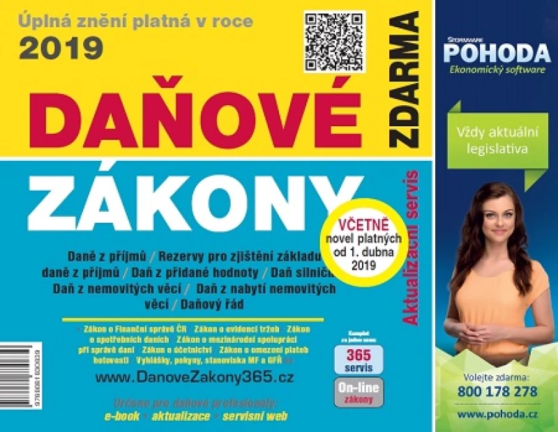 Daňové zákony 2019 ČR EXPERT (první vydání)