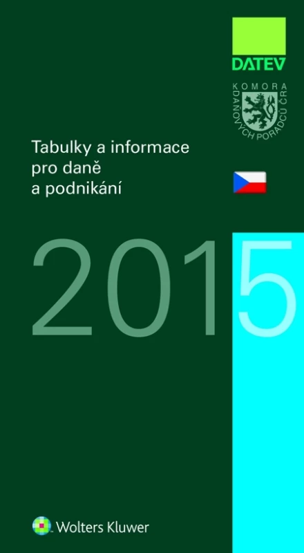 Tabulky a informace pro daně a podnikání 2015