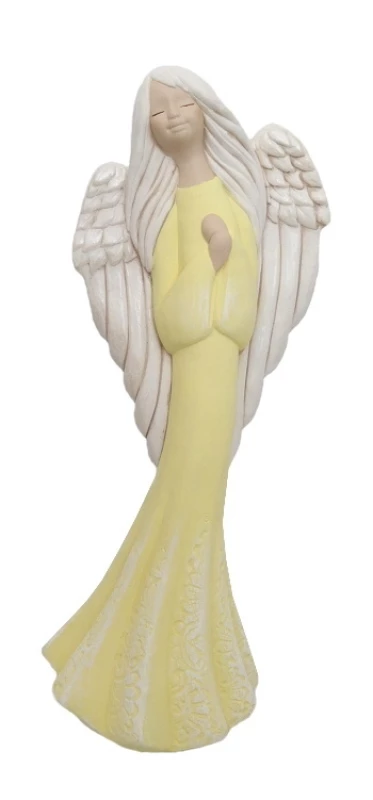 Anjel sadrový (155) - žltý