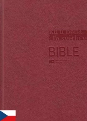 Bible ČEK s DT, veľký formát - bordová