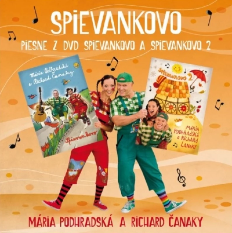 CD - Piesne z DVD Spievankovo 1 a Spievankovo 2