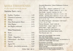 CD - Stanislav Šurin - Missa Tirnaviensis