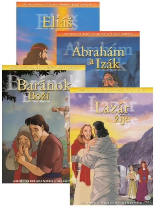 DVD - Animované biblické príbehy (sada 3)