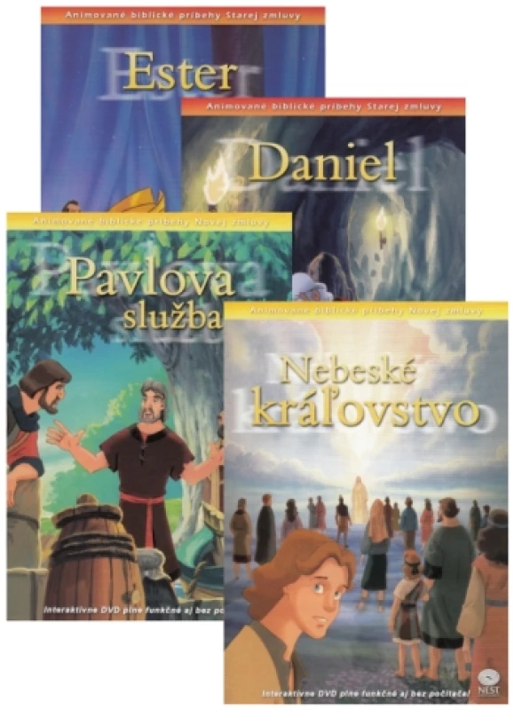 DVD - Animované biblické príbehy (sada 6)