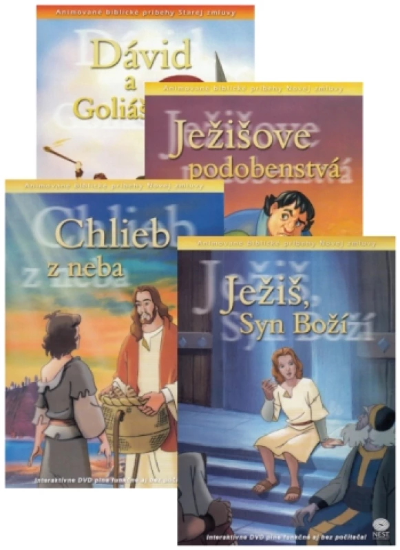 DVD - Animované biblické príbehy (sada 7)