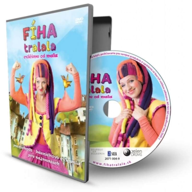 DVD - FÍHA tralala / Cvičíme od mala