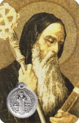 Kartička Svätý Benedikt (RN03)