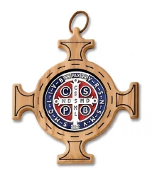 Kríž drev. Benediktínsky (PG279)