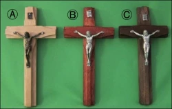 Kríž drev. frézovaný - malý (26134)