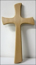 Kríž drev. bez korpusu labovaný