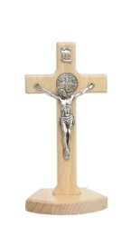 Kríž drev. na postavenie (KSZ02) Benediktínsky - prírodný