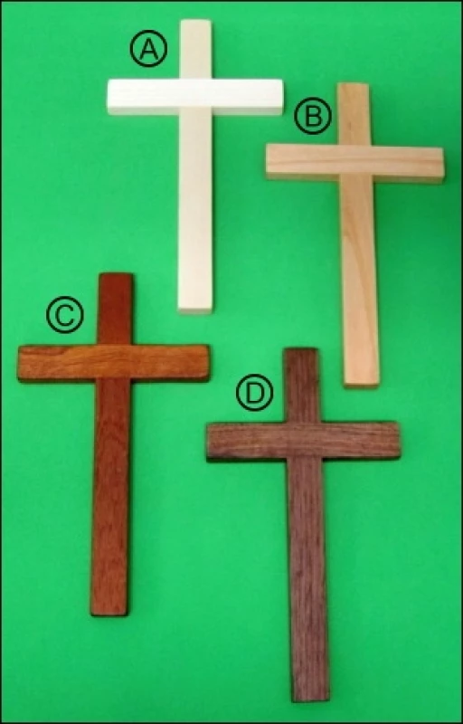 Kríž drevený bez korpusu