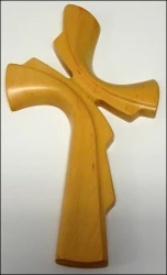 Kríž drevený mašľový - veľký