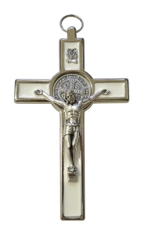 Kríž kov. Benediktínsky (4340) - biely