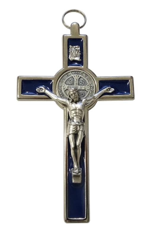 Kríž kov. Benediktínsky (4340) - modrý