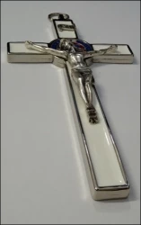 Kríž kov. Benediktínsky (PG230/N) - biely