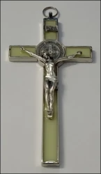 Kríž kov. Benediktínsky (PG230/FN) - fosforový