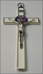 Kríž kov. Benediktínsky (PG230/N) - biely