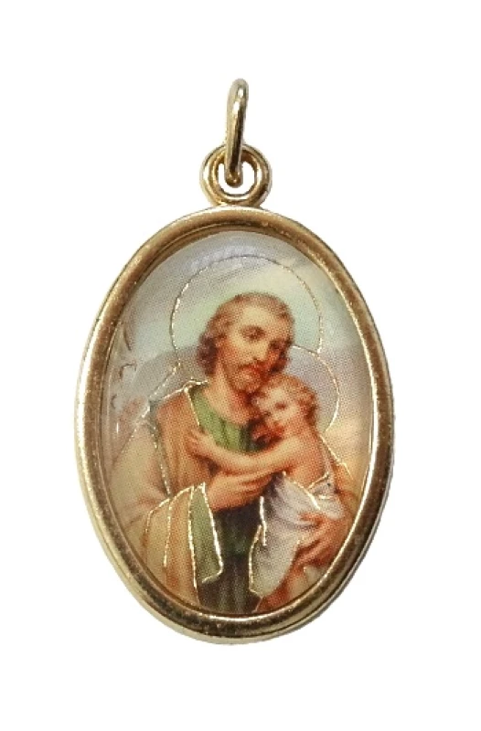 Medailón (MEZ001) zlatý - sv. Jozef