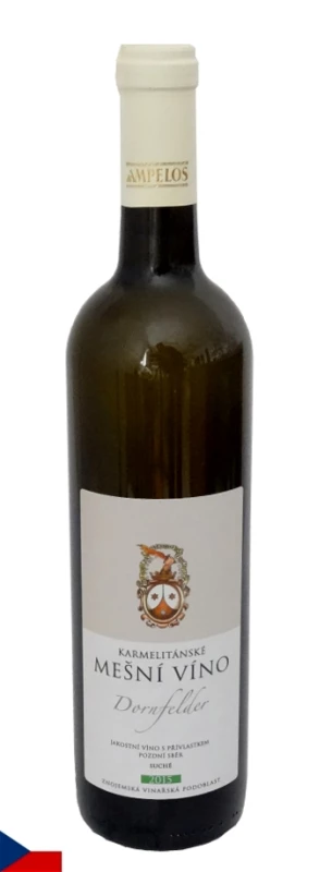 Mešní víno: Dornfelder 2015