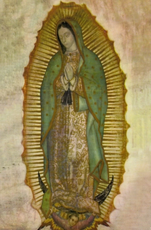 Obraz na dreve (ODZ016) - Panna Mária Guadalupská