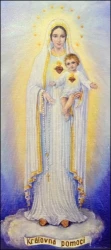 Obraz na dreve: Panna Mária z Dechtíc (45x20)