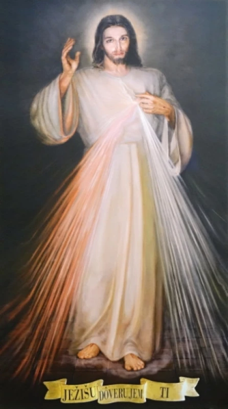 Obraz na plátne: Božie milosrdenstvo (100x60)