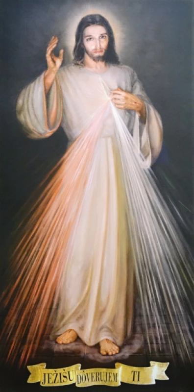 Obraz na plátne: Božie milosrdenstvo (120x60)