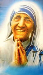 Obraz na plátne: Sv. Matka Tereza (124x70)