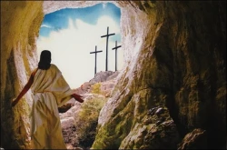 Obraz na plátne: Ježiš vychádza z hrobu