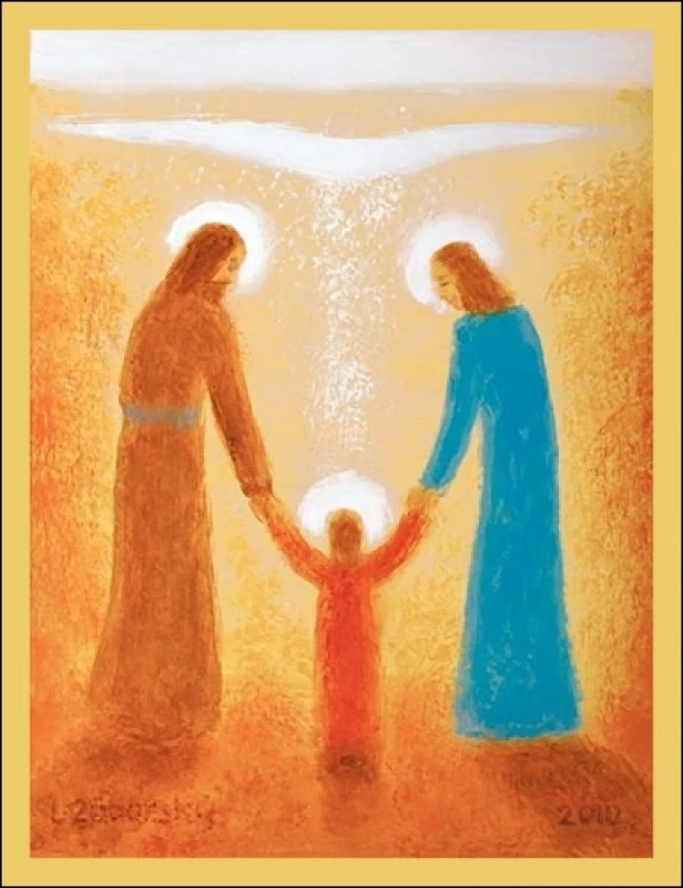Obraz: Svätá rodina  15 x 10 cm