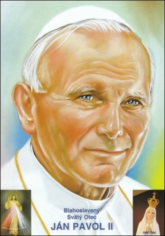 Obrázok A5 Blahoslavený Svätý Otec Ján Pavol II.