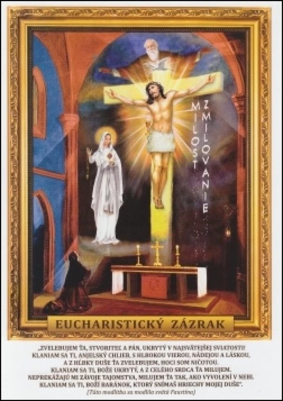 Obrázok A5 Eucharistický zázrak