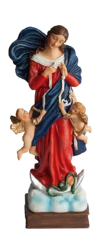 Panna Mária rozväzujúca uzly (4025/M251) - 15 cm