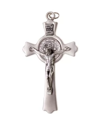 Prívesok kov. (K3014) krížik Benediktínsky