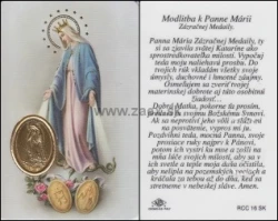 RCC kartička - Panna Mária ZM (RCC16SK)
