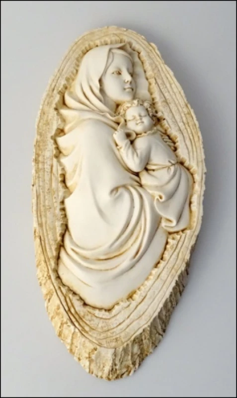 Relief Panna Mária s dieťaťom (181KM14C0251A)