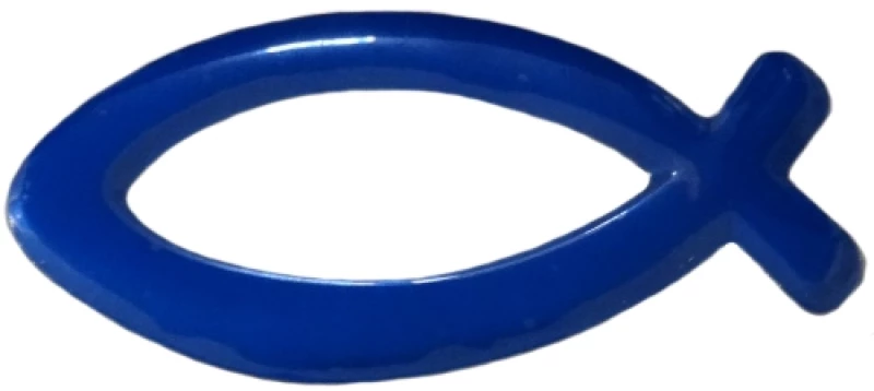 Samolepka RYBKA (24947B-A1) - modrá