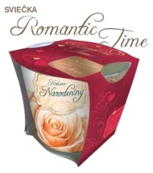 Sviečka aromatická: Romantic Time (Najlepšia Babička)