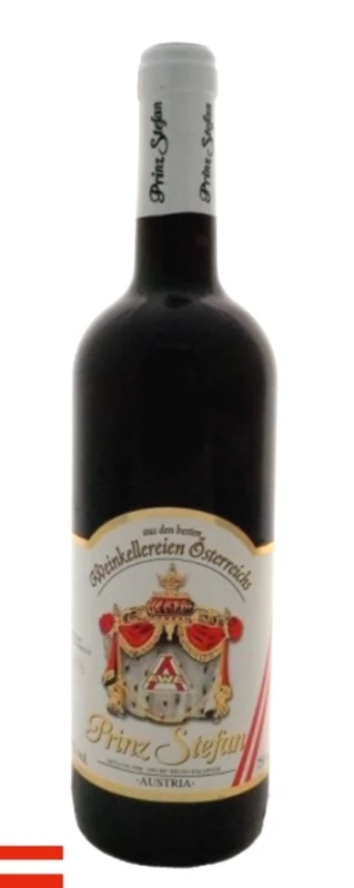 Víno Prinz Stefan - červené polosladké