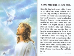 Obrázok lam. (Z017) Ranná modlitba sv. Jána XXIII.