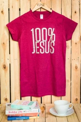 Tričko XL 100% Jesus dámske