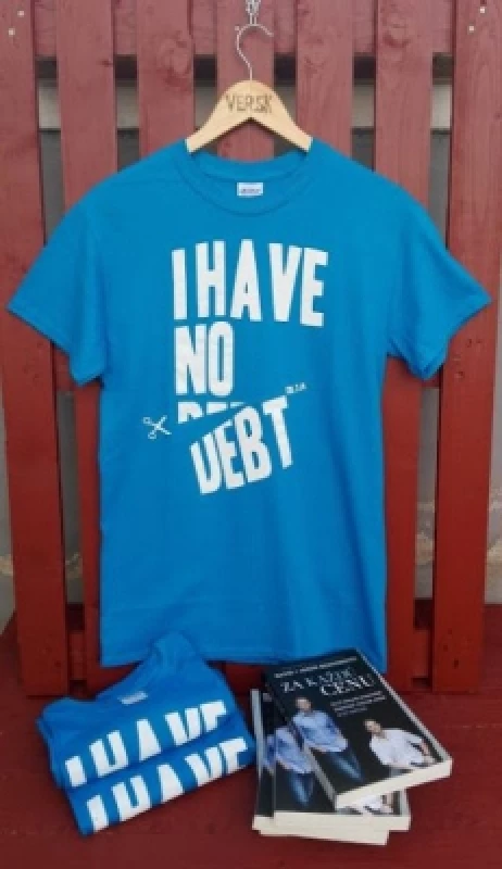 Tričko L No Debt