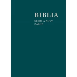 BIBLIA Starý a Nový zákon (vrecková) / SSV - modrozelená