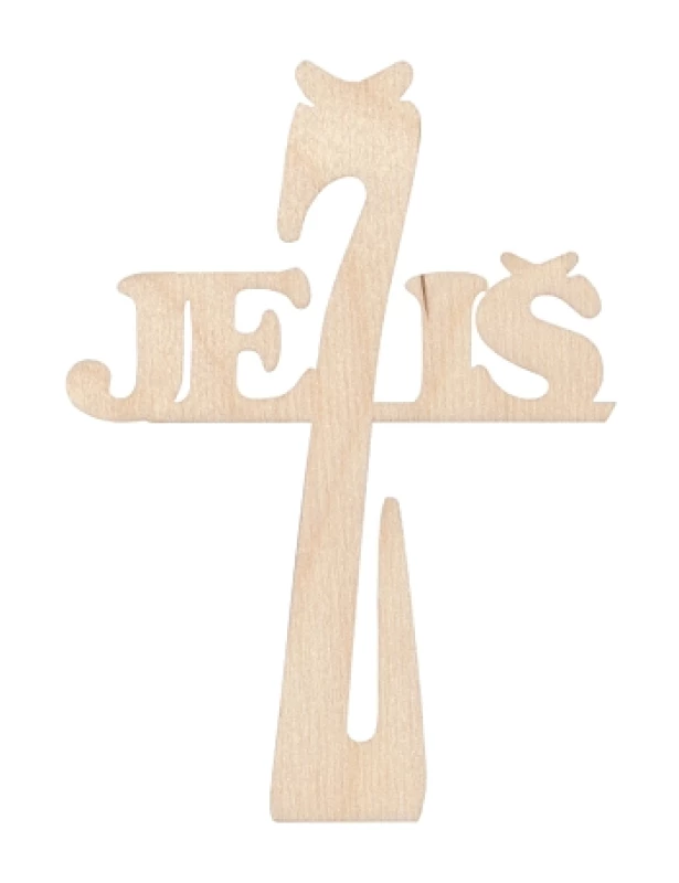 Kríž drev. JEŽIŠ (127) - výsek