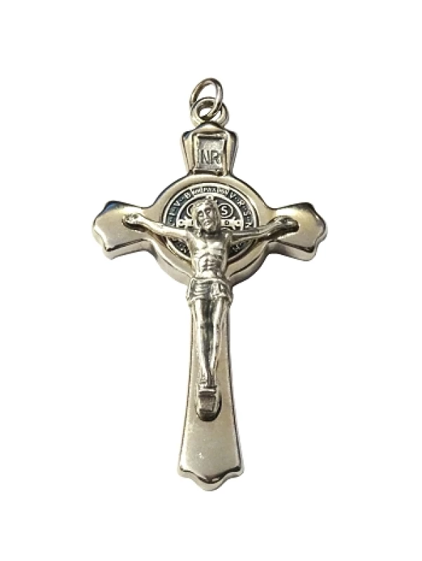Kríž kov. (PG392) Benediktínsky - strieborný