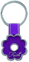 Kľúčenka Faith flower purple